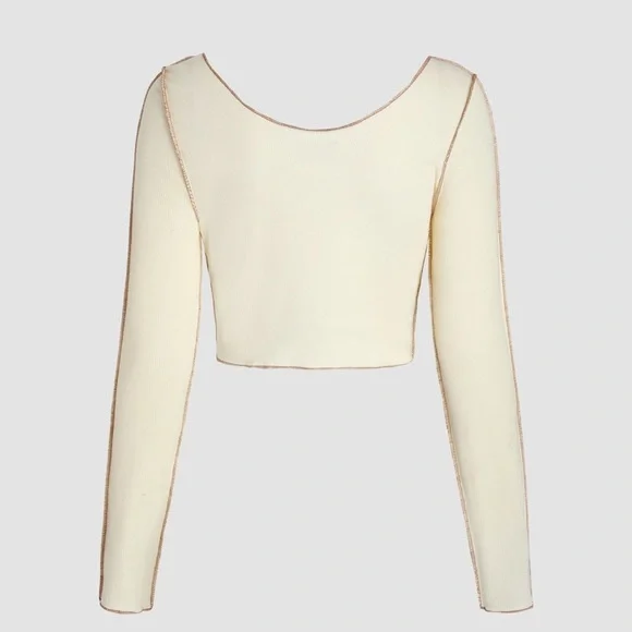 SOLD Cider crop top - Picture 2 of 8